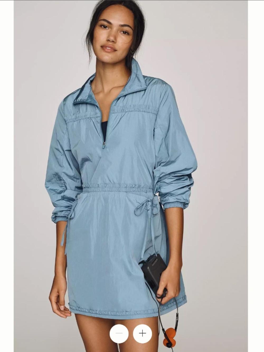 Anthropologie x Daily Practice Anorak Dress- size L